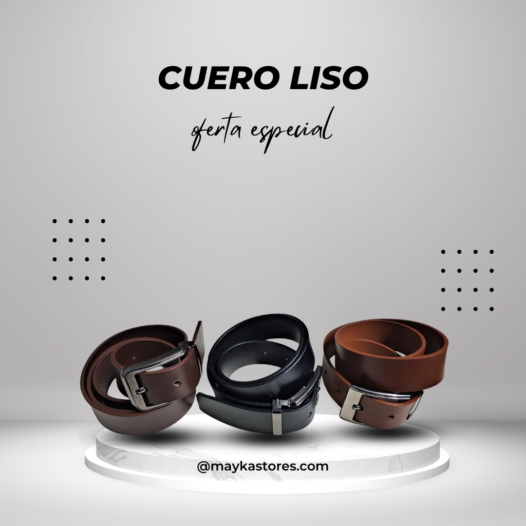 CINTURONES 100% CUERO VACUNO