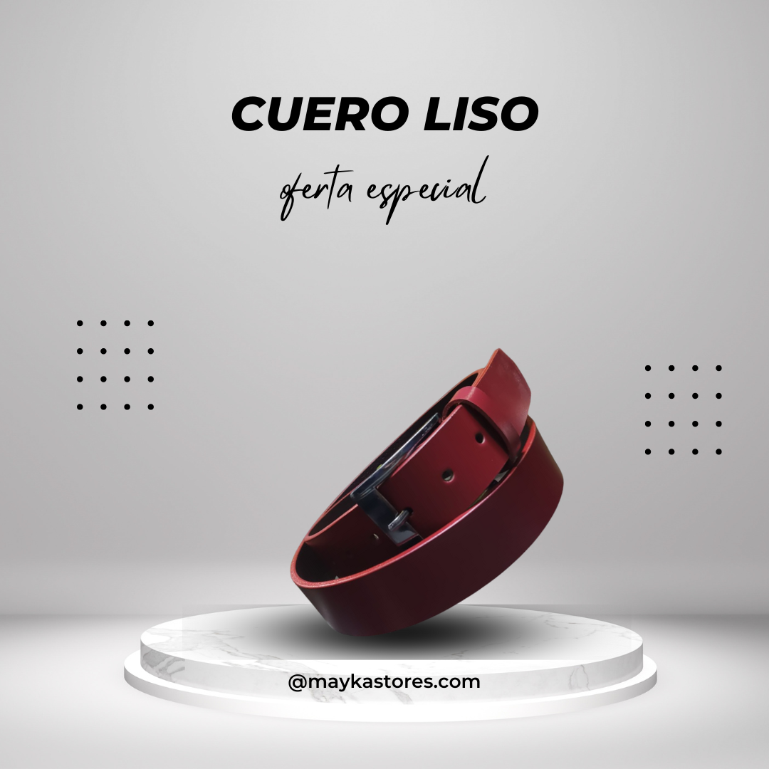 CINTURONES 100% CUERO VACUNO