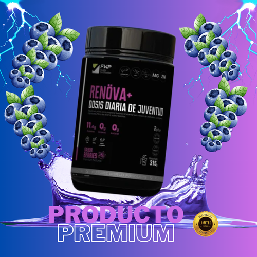 COLÁGENO DOBLEMENTE HIDROLIZADO + RESVERATROL