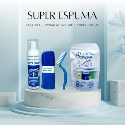 SUPER ESPUMA PARA TUS ZAPATILLAS