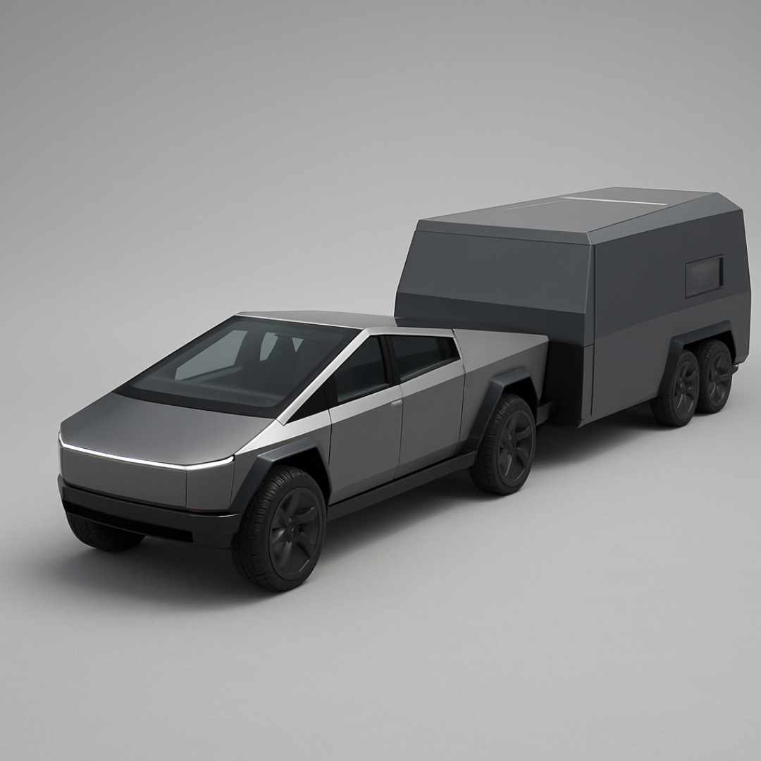 Pickup Camping Remolque TESLA Metálico